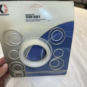 New Sealed Graco Repair Kit Seal Kit For 220-557 And 220-551 Displacement Pump - Picture 1 of 5