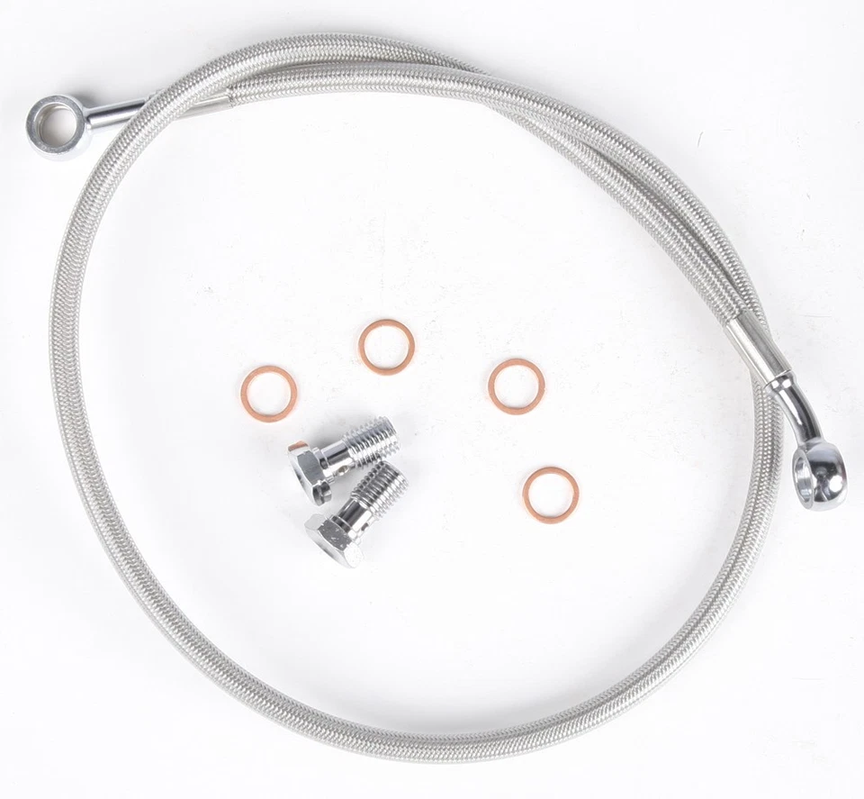 Kits de línea de freno trenzado universal Streamline ATV 30" trasero transparente #UNIV-R-30 Foto 1 de 1