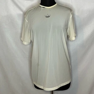 Camiseta Adidas Blanca Transparente Manga Corta Talla Pequeña GUC VER DESCRIPCIÓN Festival Club - Imagen 1 de 5
