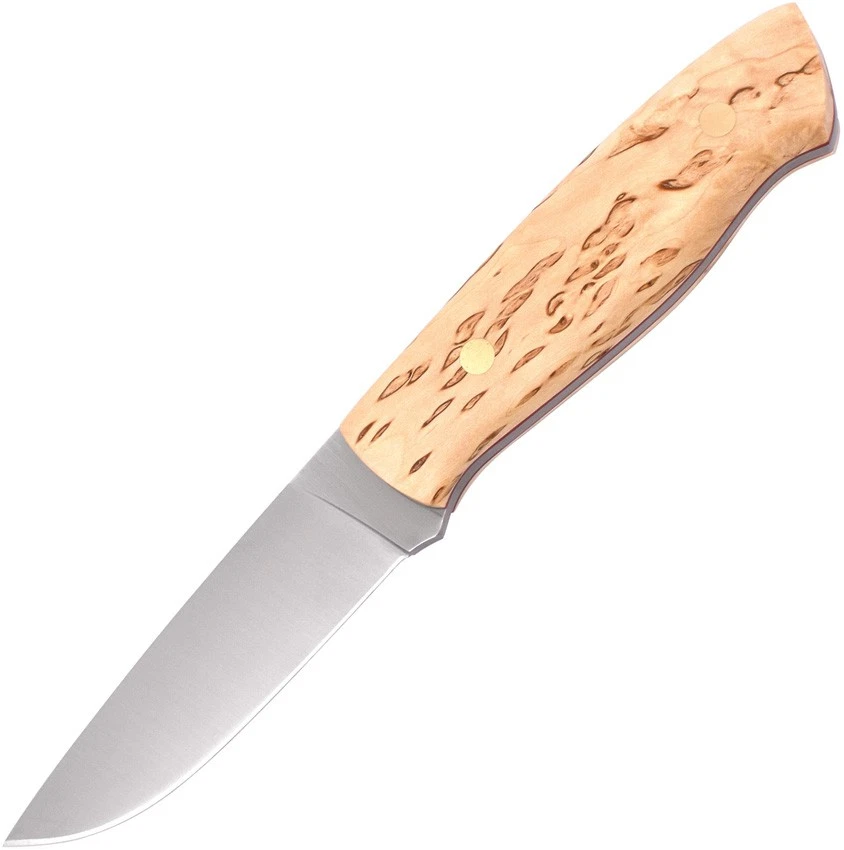 Brisa Trapper 95 Fixed Knife Elmax Steel Blade Cutly Birch Handle 069-2034-1558