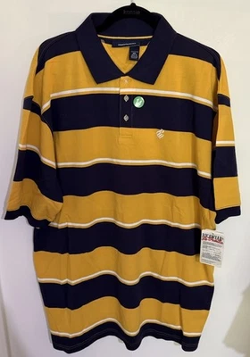 Vintage Rocawear Classic Multicolor Polo Men 2XL Hip Hop Skate Deadstock NWT - Image 1 of 4