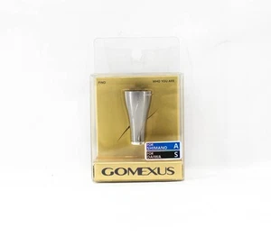 Gomexus A20PTNBKSR Knob Alu Silver 20mm Shimano A , Daiwa S (2288) - Picture 1 of 6