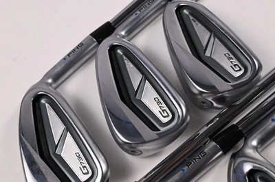 Ping G730 Irons / 6-PW+UW+56° / Blue Dot / Regular Flex Ping AWT 2.0 Shafts - Image 1 of 4