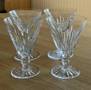 Set of 4 Waterford Crystal Eileen Flared Water Wine Goblets 5 5/8" Excellent - Picture 1 of 4
