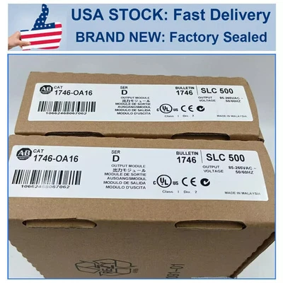 1746-OA16 Brand New ALLEN BRADLEY 1746-OA16 SLC 500 Output Module Free Shipping - Image 1 of 3