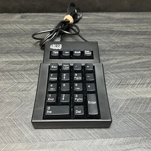 ADESSO AKP-220B Adesso 22 Key Mechanical USB Numeric Keypad - USB Tested Working - Picture 1 of 12