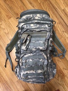 Eberlestock Fac Track 3 Day Backpack Camo All Zippers Work Vg Used Condition!