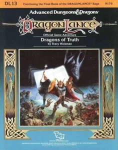 DL13 Dragons of Truth Dragonlance Dungeons Dragons D&D Weis Hickman 3.5 - Picture 1 of 1