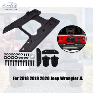 Spare Tire Hinge Reinforcement For Jeep Wrangler Jl 2018-2019 82215356AB Black - Picture 1 of 8