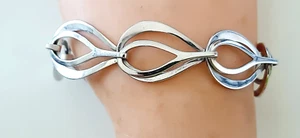 THEODOR KLOTZ ° SILBER  DESIGN ARMBAND ° 925 / ooo ° TEKA ° Silberschmuck ° - Bild 1 von 11