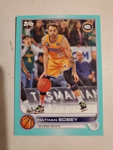 TOPPS NBL NATHAN SOBEY BRISBANE BULLETS 189/199 TOURQUIS - Picture 1 of 2