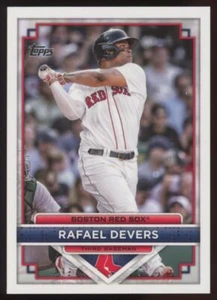 2023 Topps Flashship Rafael Devers Boston Red Sox #99 - Foto 1 di 2