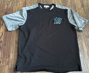 Majestic MLB Miami Marlins Shirt Men's XL ThermaBase Team Issued Caleb Smith #31 - Picture 1 of 13