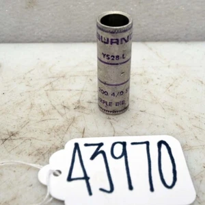 Burndy ys28-L gerader Laufverbinder 4/0 (Inv.43970) - Bild 1 von 2