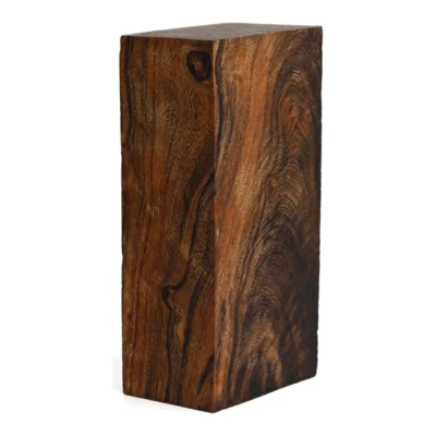 Madera dura exótica natural - Hojas de torneado de madera de hierro - 6 x 3 x 2 pulgadas - Paquete de 1 Foto 1 de 4