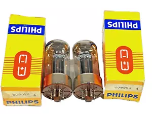 6080WA/6AS7/ECC230 PHILIPS BY MULLARD GETESTET MIT ROETTEST V10 SCHWARZE PLATTEN MENGE-2 - Bild 1 von 9