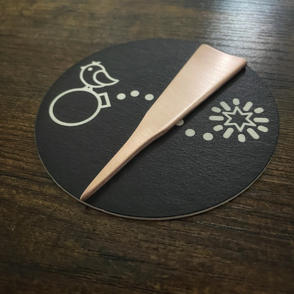 BLANK Hand Made Custom Copper Golf Divot Pitch Repair Tool! - image 1 of 1