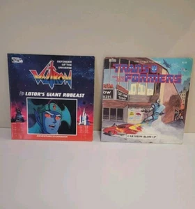 LOTTO LIBRI TRANSFORMERS VINTAGE - Voltron Adventure Storybook - Leggi - Foto 1 di 23
