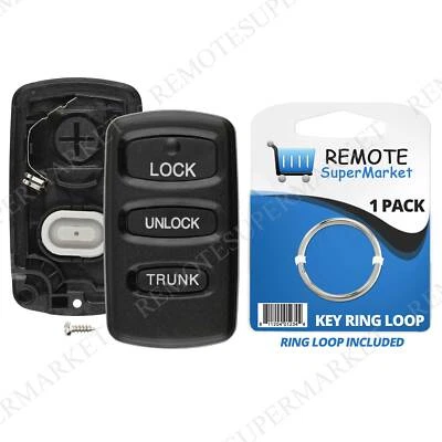 Replacement for Chrysler 02-05 Sebring Dodge 02-05 Stratus Shell Case Pad Fob Foto 1 de 4