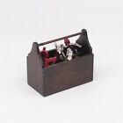  Miniature House Photography Props Metal Cute Toolbox Model Manual