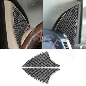 Carbon Fiber Side Window Pillar Panel Trim For Dodge Ram 1500 2013-17Accessories - Picture 1 of 15
