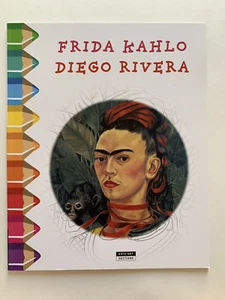 Frida Kahlo Diego Rivera Artwork Art Coloring Book Mexican Painter Mexico New - Imagen 1 de 4