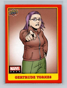 2020 Upper Deck Marvel Ages GERTRUDE YORKES #62 - Picture 1 of 2