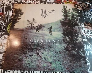 Agricultural Tragic by CORB LUND Signed Autographed Coke Bottle Vinyl LP - Picture 1 of 3