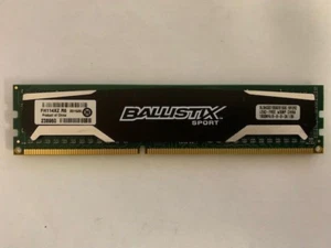 BALLISTIX 4GBX2 DDR3-1600MHz PC3-12800 1.5V BLS4G3D1609DS1S00.16FER2 - Picture 1 of 2