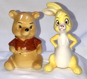 Salero y pimentero Disney Pooh & Rabbit 1964 de colección parques recuerdo - Imagen 1 de 16