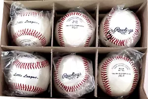 Confezione 6 Palloni da Baseball Rawling RLLB Little League - Foto 1 di 2
