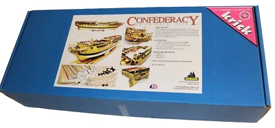 Krick Bausatz Schiff Segelschiff Confederacy US Frigate 1778 Wooden Kit 1:64 - Bild 1 von 4