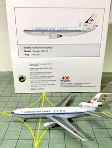 RARE Aviation 400 / Aeroclassics 1:400 Korean Air Lines DC-10 HL7317 - Picture 1 of 1