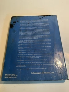 OFFICIAL VOLKSWAGON SERVICE MANUAL For 1966-69 BEETLE & KARMAN GHIA - Imagen 1 de 7