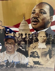 Black History 550-teiliges Puzzle 15,5 "x 18" fertig NEU VERSIEGELT - Bild 1 von 11