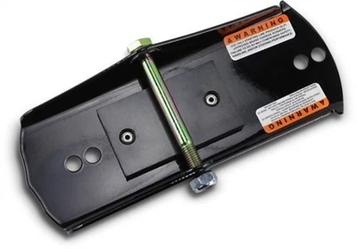 SLP Ski Mounting Saddle Bracket for Standard Use - Black Motorcycle Street Bike - Image 1 of 3