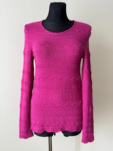 OLEANA Damen Pullover Gr. M Merino + Silk Ytre Arna Pink - Bild 1 von 5