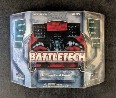 Battletech TCG Limited First Edition Starter Deck WOC 6301 FASA Sealed (1) - Image 1 of 3