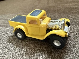 Vintage AURORA T-Jet '32 Ford Pickup Yellow ~ Tested ~ Runs - Picture 1 of 10