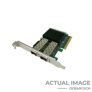 Supermicro Intel SFP+ Dual Port AOC-STGN-I2S Rev2 Network Adapter High Profile - Picture 1 of 4