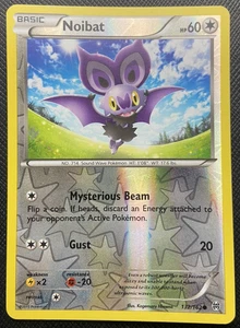 Noibat 132/162 Breakthrough Reverse Holo Common LP Pokemon 2015 - Picture 1 of 2