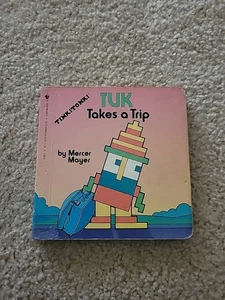 Tuk Takes a Trip von Mercer Mayer 1984 Vintage TINK! TONK! Brettbuch - Bild 1 von 5