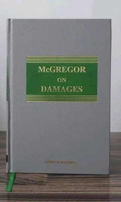 McGregor on Damages 20th ed The Common Law Library Main Hardback Book - Image 1 of 2