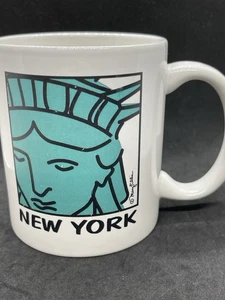 Statue Of Liberty Mug Mary Ellis Fifth Ave Collection New York City - Picture 1 of 4