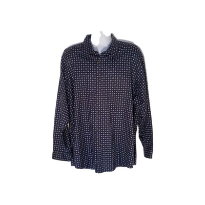 Brooks Brothers Madison Shirt Mens Size 2XL All Over Geometric Fit Supima Cotton - Image 1 of 4