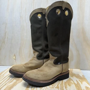 Justin Tall Snake Proof Stiefel Herren 9.5D Dune Traction Round Toe Western L2113 - Bild 1 von 15
