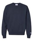 🔥 Champion Men Garment-dyed Blend Crewneck Sweatshirt V-notch Up To 3xl Cd400