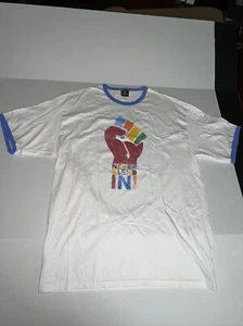 Vintage 2008 - Harvey "MILK" Movie Promo T-Shirt - NOS L Never Blend In LGBTQ - Bild 1 von 5