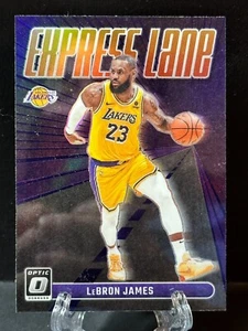 2023-24 LeBron James Panini Donruss Optic Express Lane Holo Parallel Lakers - Picture 1 of 2