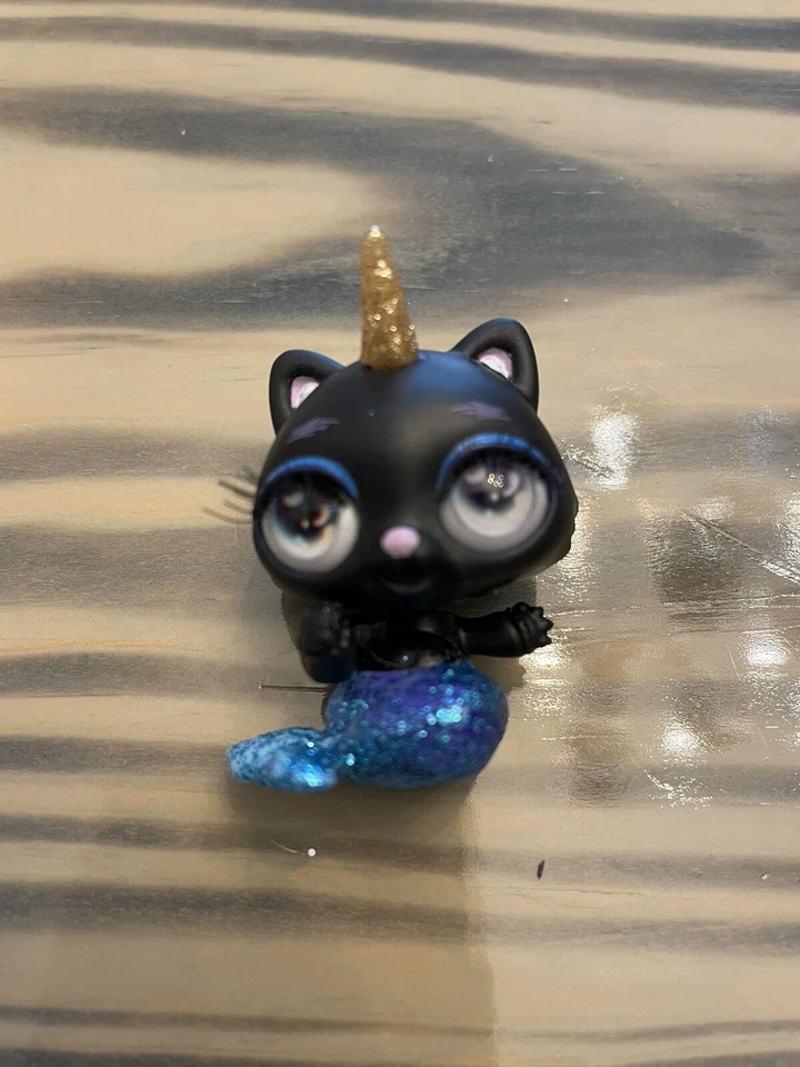 Mini figura de juguete Poopsie Cutie Tooties SPLASH Sirena Gatito Unicornio Pestañas enraizadas Foto 1 de 4